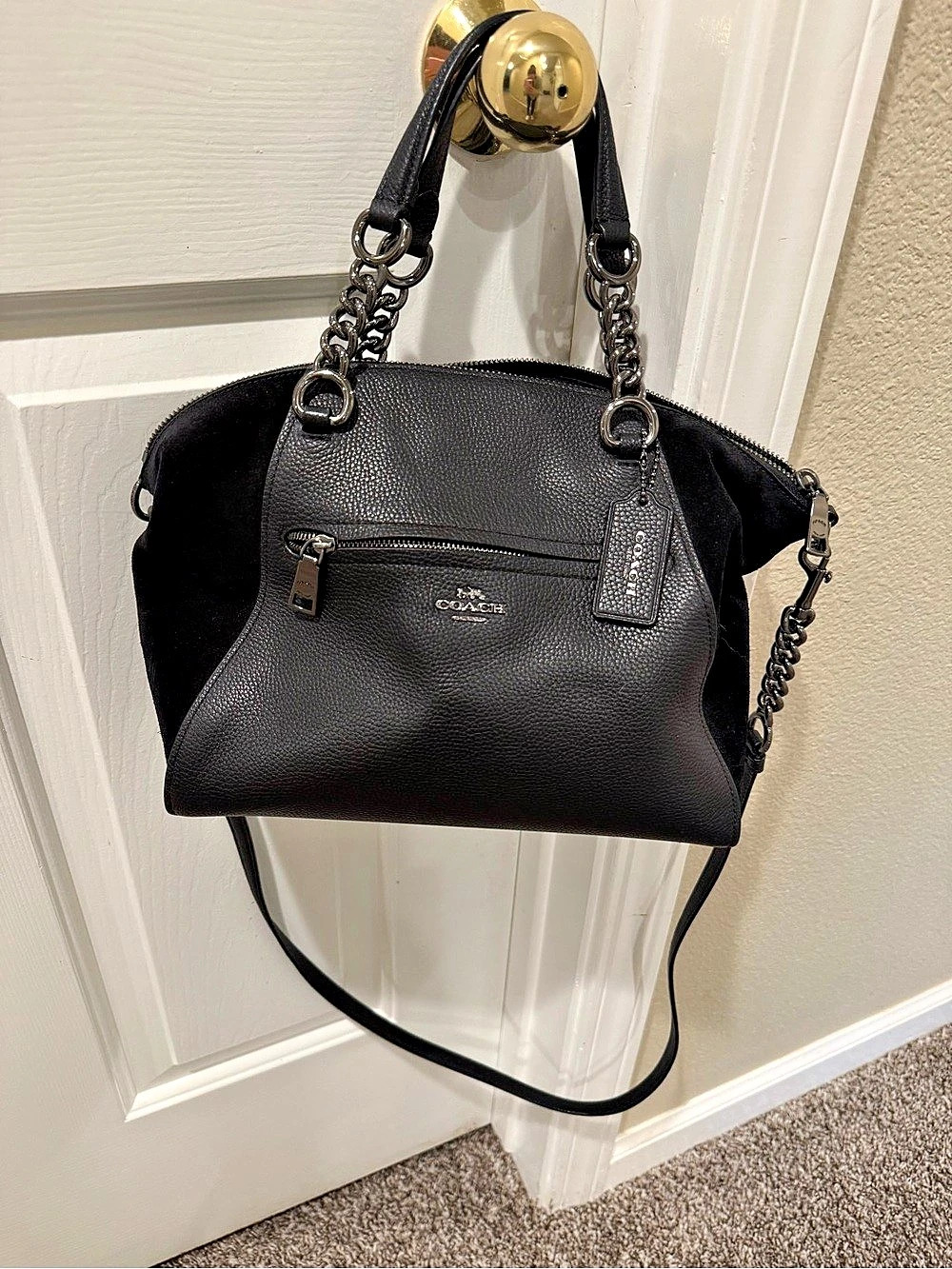 Coach Black Shoulder Bag